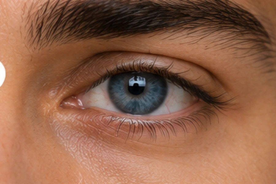Eye color after
