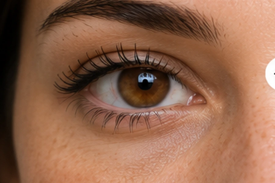 Eye color before