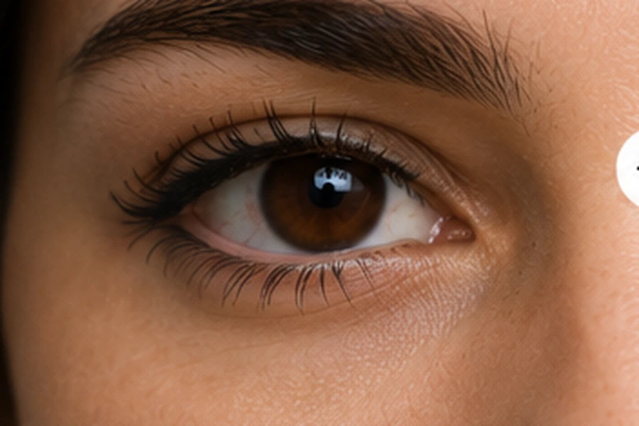 Eye color before